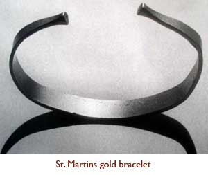 St Martins gold bracelet